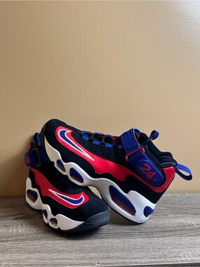 Nike Air Griffey Max 1 Ken Griffey Deep Royal Blue University Red Size US 7Y